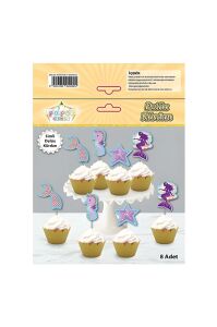 Mini Party Store 8'li Simli Eva Delux Kürdan Deniz Kızı