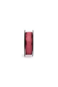 Kenarı Saten Biyeli Şifon Kurdele Bordo 2.5 cm x 20 mt