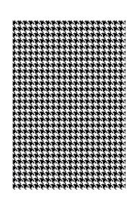 Ambalaj Kağıdı 50x70 cm 100'lü Siyah-Beyaz Desenli