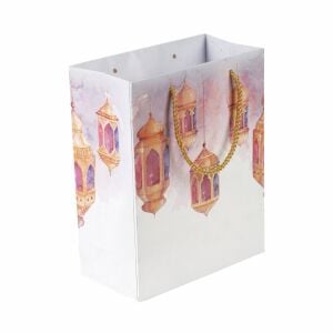 Ramazan Temalı Karton Çanta 20x25x10cm 12'li