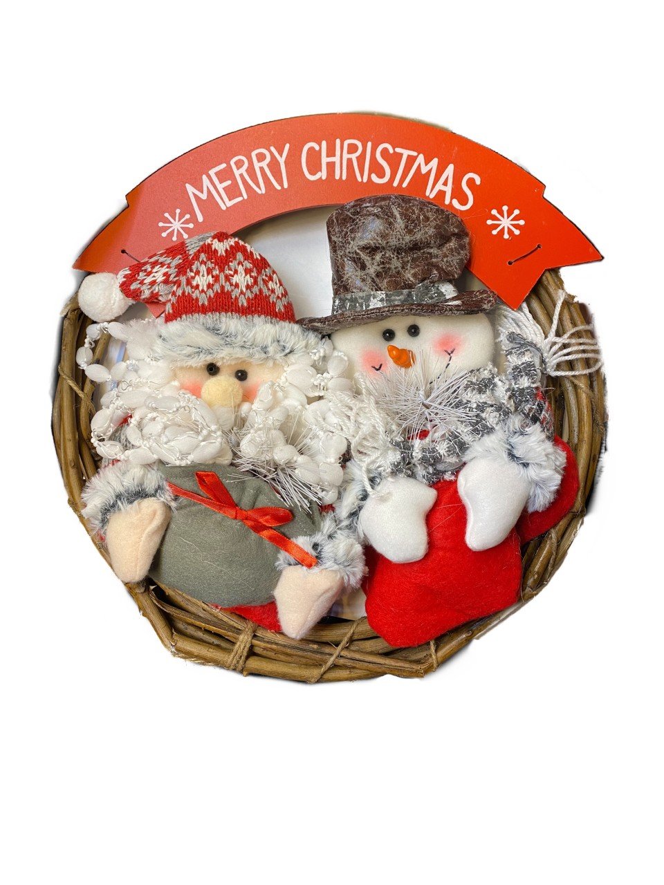 Yılbaşı Kapı Süsü Noel Baba & K.Adam