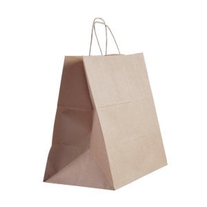 Büküm Saplı Kraft Kağıt Çanta 33x20x33(25'li)
