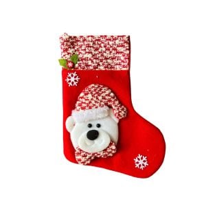 Yılbaşı Süs Çorap 23X18 CM