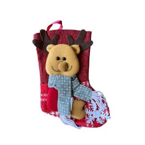 Yılbaşı Süs Çorap 22x14 cm